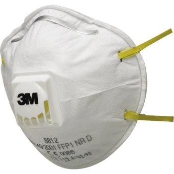 3M™ Hand Sanding Respirator 8812, FFP1, valved