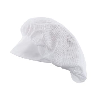 Axon Chef Hat, Net| White |165gsm