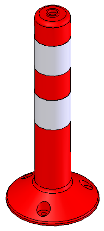 Κολωνάκι απλό 45cm