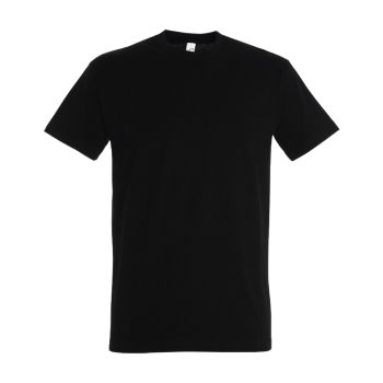 Sol's Ανδρική Μπλούζα Imperial, Cotton, Μαύρο|190g/m²
