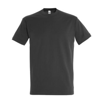 Sol's Ανδρική Μπλούζα Imperial, Cotton, Γκρι Σκούρο|190g/m²