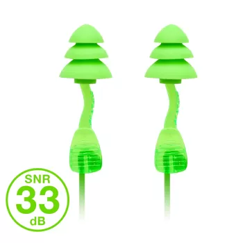 Moldex - Επαναχρησιμοποιήσιμες Ωτοασπίδες  Twisters® Trio Cord | SNR 33dB