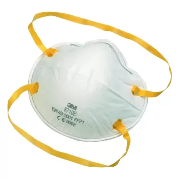 3M™ 8710 Μάσκα Σωματιδίων FFP1 Μίας Χρήσης για Προστασία από Σκόνη