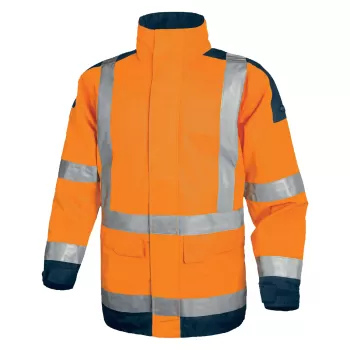 Delta Plus EASYVIEW High-Visibility Rain Parka