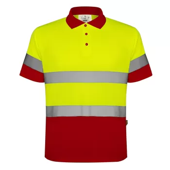Roly Κοντομάνικο Polo Υψηλής Ορατότητας Polaris 9302
