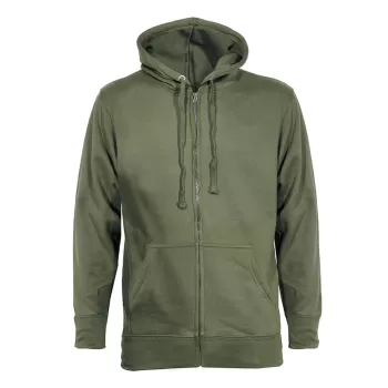 KPrime Unisex Full-Zip Hoodie 280gr - Hooded Sweatshirt Jacket