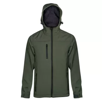 Fageo 00523 Softshell Jacket with Integrated Hood - Windproof & Microfleece 300gsm