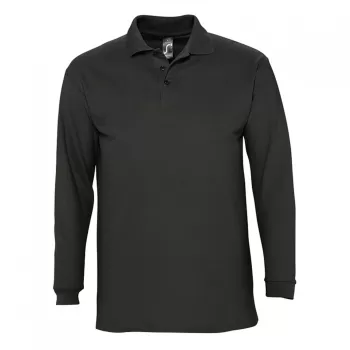 Sol's Winter II Long Sleeve Pique Polo Shirt 210gr
