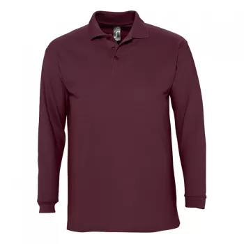 Sol's Winter II Long Sleeve Pique Polo Shirt 210gr