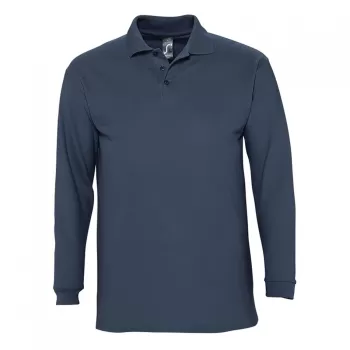 Sol's Winter II Long Sleeve Pique Polo Shirt 210gr