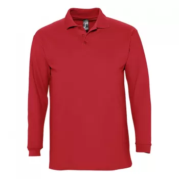 Sol's Winter II Long Sleeve Pique Polo Shirt 210gr