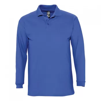 Sol's Winter II Long Sleeve Pique Polo Shirt 210gr