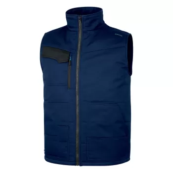 Delta Plus Stockton3 Multi-Pocket Work Bodywarmer - Warm Padded Vest 375g/m²