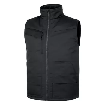 Delta Plus Stockton3 Multi-Pocket Work Bodywarmer - Warm Padded Vest 375g/m²
