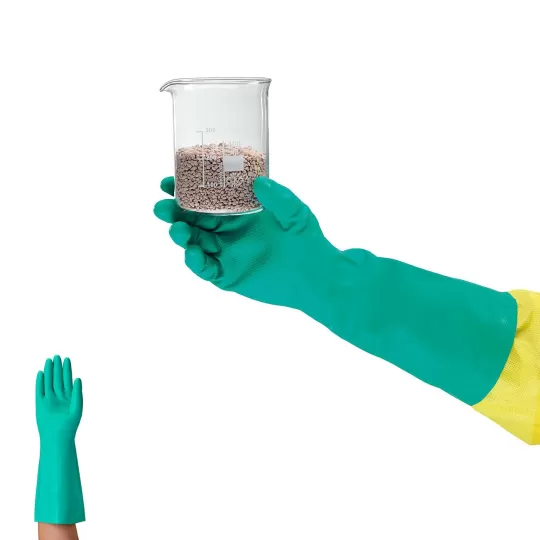 Ansell AlphaTec® Solvex® 37-695 | 38cm Chemical Resistant Gloves - Category III Nitrile