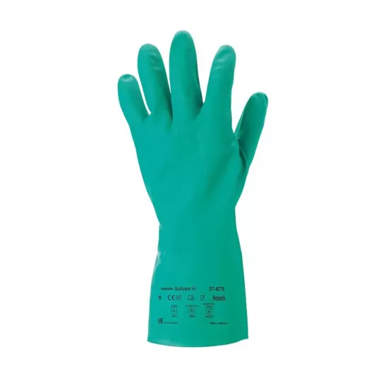 Ansell AlphaTec® Solvex® 37-675 Nitrile Chemical Protection Gloves