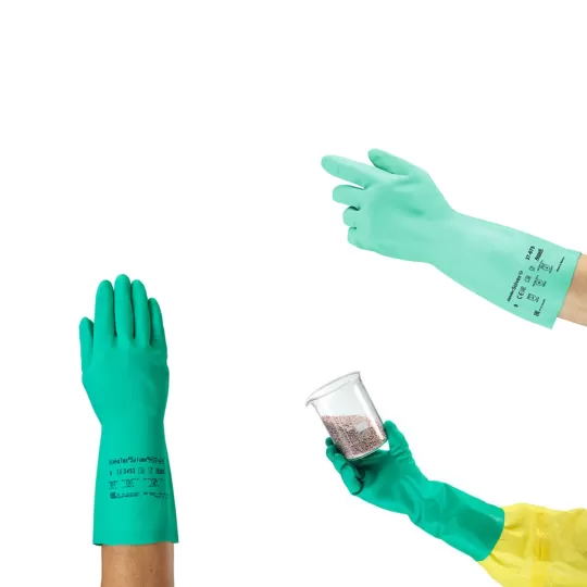 Ansell AlphaTec® Solvex® 37-675 Nitrile Chemical Protection Gloves