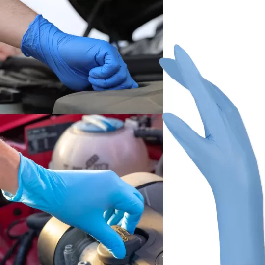 Aurelia® Robust Disposable Nitrile Gloves, Blue