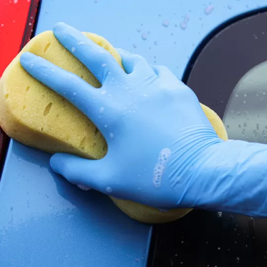 Aurelia® Robust Disposable Nitrile Gloves, Blue