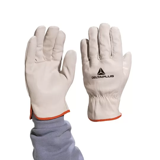 Delta Plus FBN49 Leather Mechanical Protection Gloves