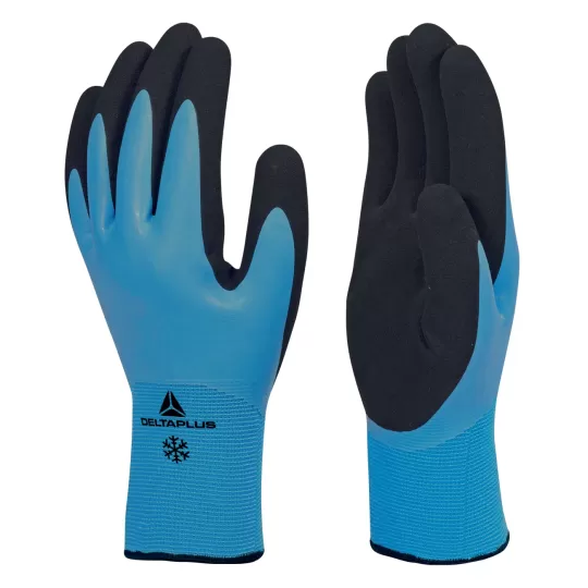 Delta Plus Thrym VV736 Double-Coated Latex Cold-Weather Waterproof Gloves