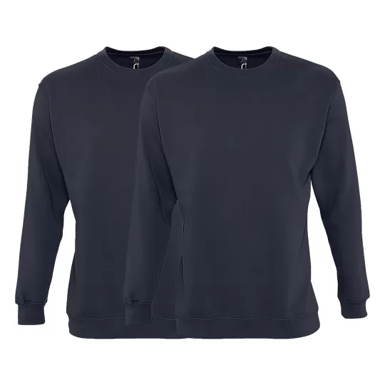 Πακέτο Sol's 2 Unisex Φούτερ New Supreme | 280gr