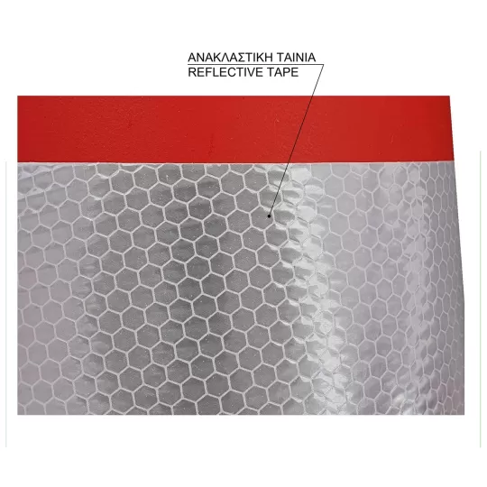 PARK-DH-PE-3 Traffic Cone 100cm - Heavy Duty Rubber Base (4kg)