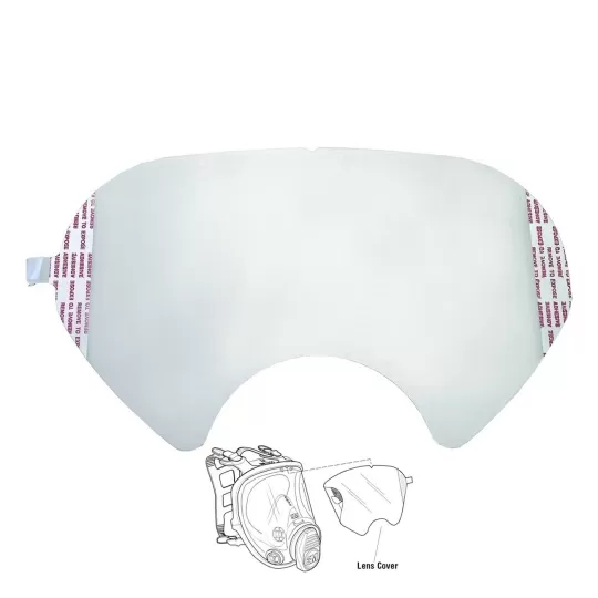 3M™ 6885 Removable Face Shield & Lens Covers for 6000 Series Full Face Respirators