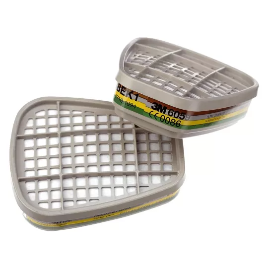 Φίλτρα 3M™ 6059 ABEK1 (2 τμχ) για Μάσκες Σειράς 6000 - Προστασία από Χημικά & Αμμωνία