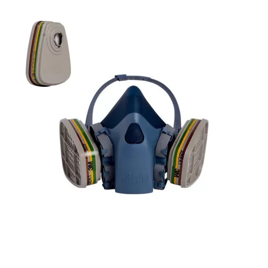 Φίλτρα 3M™ 6059 ABEK1 (2 τμχ) για Μάσκες Σειράς 6000 - Προστασία από Χημικά & Αμμωνία