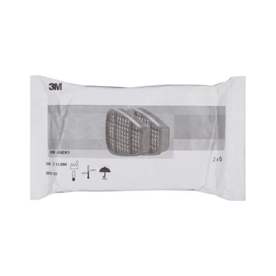 Φίλτρα 3M™ 6059 ABEK1 (2 τμχ) για Μάσκες Σειράς 6000 - Προστασία από Χημικά & Αμμωνία