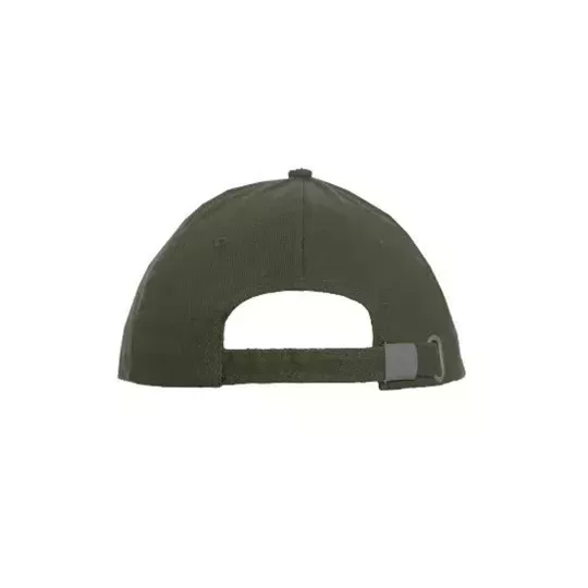 About Basics 5-Panel Brushed Cotton Baseball Cap - Heavyweight 250g/m² with Metal Buckle
