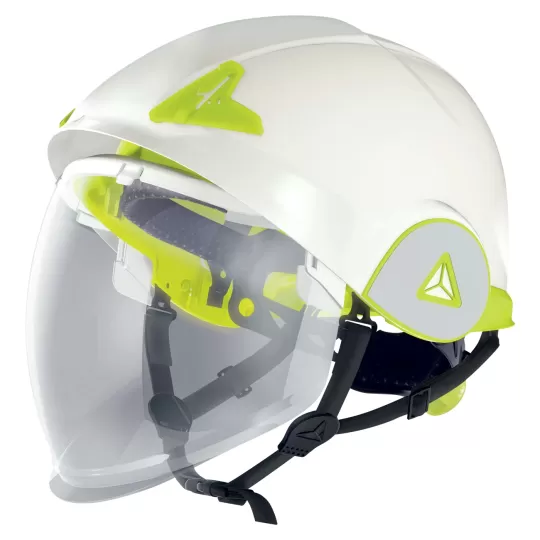 Delta Plus ONYX2 White - Electric Arc Protection Helmet with Visor