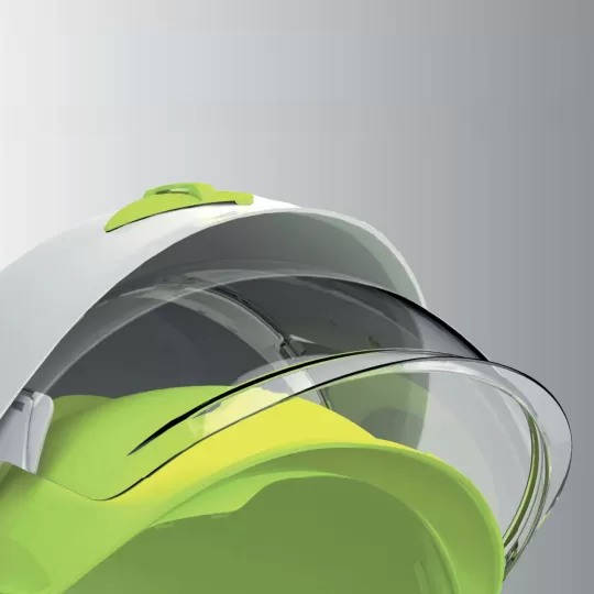 Delta Plus ONYX2 White - Electric Arc Protection Helmet with Visor
