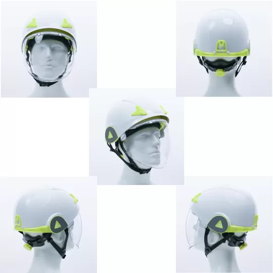 Delta Plus ONYX2 White - Electric Arc Protection Helmet with Visor