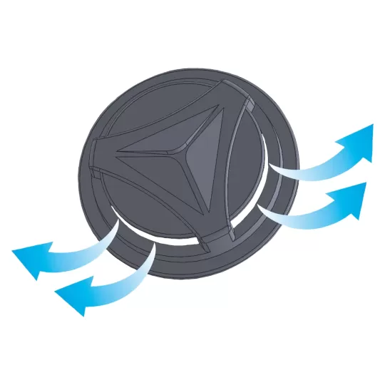 Delta Plus M1300V Μάσκα Σωματιδίων P3 με Βαλβίδα – Υψηλής Προστασίας με Ρυθμιζόμενα Λουράκια