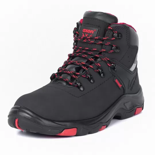 Axon Power O2 FO HRO SR - Professional Safety Boots Action Nobuck Leather