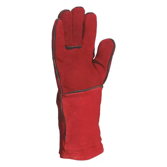 Delta Plus CA615K Welding Gloves - Heavy-Duty Leather & Kevlar Seams