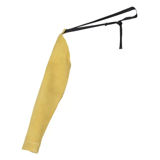 ThermoSTOP Leather Welding Sleeve with Strap - Class 2 / CAT II Protection