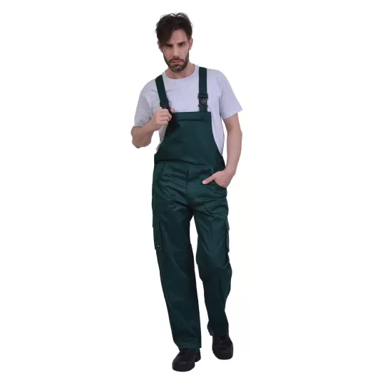 Ergoline 5113 Work Bib Overalls | Durable Polycotton Work Dungarees