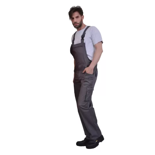 Ergoline 5113 Work Bib Overalls | Durable Polycotton Work Dungarees