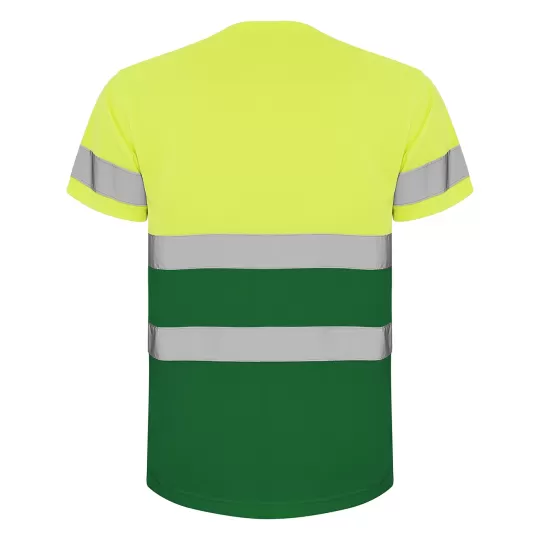 Roly Delta 9310 High-Visibility T-Shirt - Breathable Technical Fabric