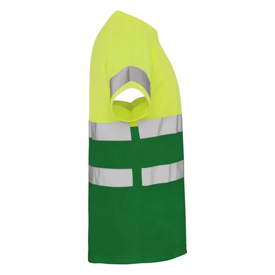 Roly Delta 9310 High-Visibility T-Shirt - Breathable Technical Fabric