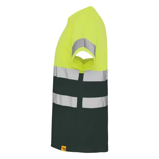 Roly Delta 9310 High-Visibility T-Shirt - Breathable Technical Fabric