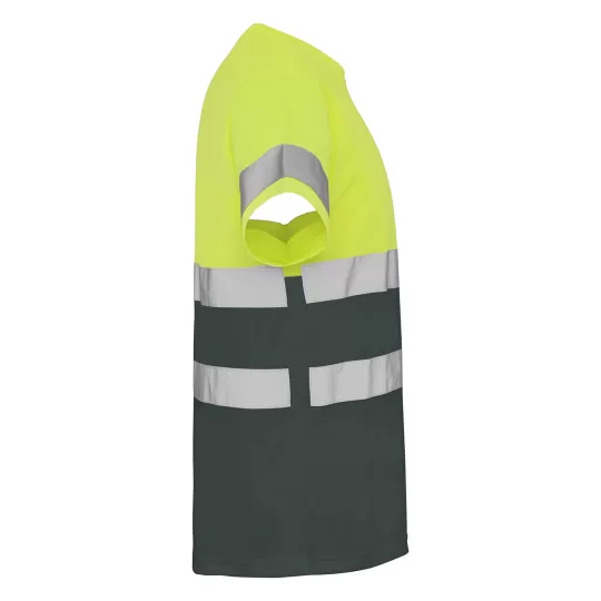 Roly Delta 9310 High-Visibility T-Shirt - Breathable Technical Fabric