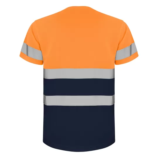 Roly Delta 9310 High-Visibility T-Shirt - Breathable Technical Fabric
