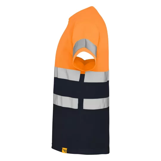 Roly Delta 9310 High-Visibility T-Shirt - Breathable Technical Fabric