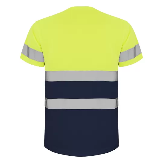 Roly Delta 9310 High-Visibility T-Shirt - Breathable Technical Fabric