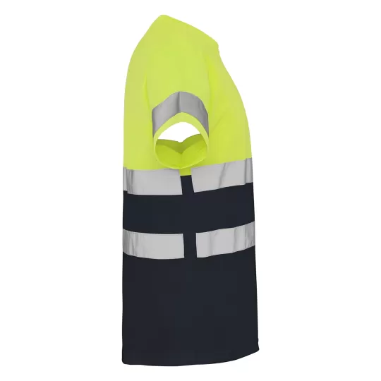 Roly Delta 9310 High-Visibility T-Shirt - Breathable Technical Fabric