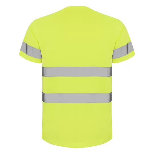 Roly Delta 9310 High-Visibility T-Shirt - Breathable Technical Fabric